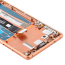LCD Screen and Digitizer Full Assembly with Frame & Side Keys for Nokia 3 TA-1032(Gold)