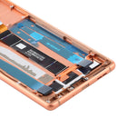 LCD Screen and Digitizer Full Assembly with Frame & Side Keys for Nokia 3 TA-1032(Gold)