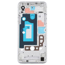 Front Housing LCD Frame Bezel Plate for LG Q7 / Q610 / Q7 Plus / Q725 / Q720 / Q7A / Q7 Alpha(Silver)