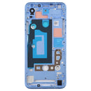 Front Housing LCD Frame Bezel Plate for LG Q7 / Q610 / Q7 Plus / Q725 / Q720 / Q7A / Q7 Alpha(Baby Blue)