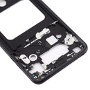 Front Housing LCD Frame Bezel Plate for LG V35 ThinQ (Black)