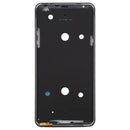 Front Housing LCD Frame Bezel Plate for LG Q Stylo 4 Q710 Q710MS Q710CS (Black)