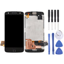 LCD Screen and Digitizer Full Assembly with Frame for Motorola Moto Z Force XT1650-02(Black)