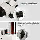 Mobile Phone Repair Circuit Board Welding Magnifying Glass Binocular HD 7-45 Times Continuous Zoom Microscope