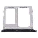 SIM Card Tray + Micro SD Card Tray for LG K40 / K12 Plus / X4 (2019) / X420EM / X420BMW / X420HM / X420 / X420N (Silver)