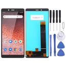 LCD Screen and Digitizer Full Assembly for Nokia 1 Plus(Black)