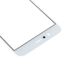 10 PCS for Huawei nova 2 Front Screen Outer Glass Lens(White)