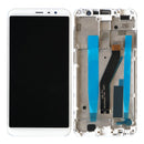 LCD Screen and Digitizer Full Assembly with Frame for Meizu M6T M811Q (White)