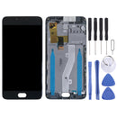 LCD Screen and Digitizer Full Assembly with Frame for Meizu M3 Note (International Version) M681H M681Q(Black)