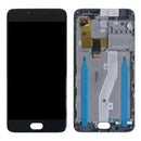 LCD Screen and Digitizer Full Assembly with Frame for Meizu M3 Note (International Version) M681H M681Q(Black)
