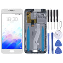 LCD Screen and Digitizer Full Assembly with Frame for Meizu M3 Note (International Version) M681H M681Q(White)