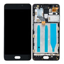 LCD Screen and Digitizer Full Assembly with Frame for Meizu M6 Note (Black)