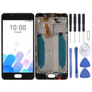 LCD Screen and Digitizer Full Assembly with Frame for Meizu Meilan A5 / M5c (Black)