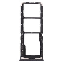 SIM Card Tray + SIM Card Tray + Micro SD Card Tray for Vivo Y7s(Black)