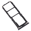 SIM Card Tray + SIM Card Tray + Micro SD Card Tray for Vivo Y7s(Black)