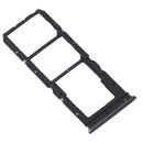 SIM Card Tray + SIM Card Tray + Micro SD Card Tray for Vivo Y7s(Black)