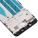 Front Housing LCD Frame Bezel Plate for Meizu M6s M712H M712Q(Black)