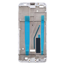 Front Housing LCD Frame Bezel Plate for Meizu M6T M811Q(White)