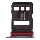 Original SIM Card Tray + NM Card Tray for Huawei Mate 30 Pro (Black)
