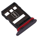 Original SIM Card Tray + NM Card Tray for Huawei Mate 30 Pro (Black)