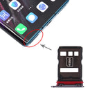 Original SIM Card Tray + NM Card Tray for Huawei Mate 30 Pro (Black)