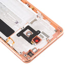 Battery Back Cover with Camera Lens & Side Keys for Nokia 6 TA-1000 TA-1003 TA-1021 TA-1025 TA-1033 TA-1039(Gold)