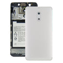Battery Back Cover with Camera Lens & Side Keys for Nokia 6 TA-1000 TA-1003 TA-1021 TA-1025 TA-1033 TA-1039(White)