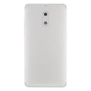Battery Back Cover with Camera Lens & Side Keys for Nokia 6 TA-1000 TA-1003 TA-1021 TA-1025 TA-1033 TA-1039(White)