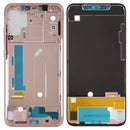 Middle Frame Bezel with Side Keys for Xiaomi Mi 8 (Rose Gold)