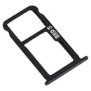 SIM Card Tray + SIM Card Tray / Micro SD Card Tray for Nokia X7 / 8.1 / 7.1 Plus / TA-1131(Black)