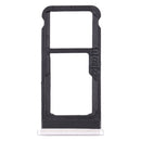 SIM Card Tray + SIM Card Tray / Micro SD Card Tray for Nokia 6.1 / 6 (2018) / TA-1043 TA-1045 TA-1050 TA-1054 TA-1068 (White)