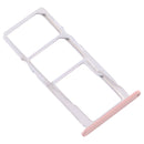 SIM Card Tray + SIM Card Tray + Micro SD Card Tray for Nokia 3.2 TA-1156 TA-1159 TA-1164 (Pink)