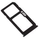 SIM Card Tray + SIM Card Tray / Micro SD Card Tray for Nokia 8 / N8 TA-1012 TA-1004 TA-1052 (Black)
