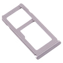 SIM Card Tray + SIM Card Tray / Micro SD Card Tray for Nokia 8 / N8 TA-1012 TA-1004 TA-1052 (Silver)
