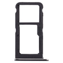 SIM Card Tray + SIM Card Tray / Micro SD Card Tray for Nokia 7 TA-1041 (Black)