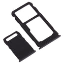 SIM Card Tray + SIM Card Tray + Micro SD Card Tray for Nokia 3.1 Plus (Black)
