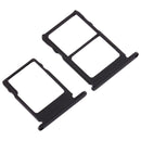 SIM Card Tray + SIM Card Tray + Micro SD Card Tray for Nokia 5 / N5 TA-1024 TA-1027 TA-1044 TA-1053 (Black)