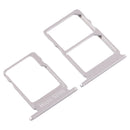 SIM Card Tray + SIM Card Tray + Micro SD Card Tray for Nokia 5 / N5 TA-1024 TA-1027 TA-1044 TA-1053 (White)