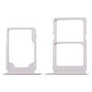 SIM Card Tray + SIM Card Tray + Micro SD Card Tray for Nokia 3.1 TA-1049 TA-1057 TA-1063 TA-1070 (White)