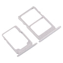 SIM Card Tray + SIM Card Tray + Micro SD Card Tray for Nokia 3.1 TA-1049 TA-1057 TA-1063 TA-1070 (White)