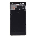 Front Housing LCD Frame Bezel Plate for Nokia Lumia 730(Black)