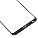 Front Screen Outer Glass Lens for LG Stylo 4 / Q710 / Q710MS / Q710CS (Black)
