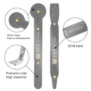 BEST BST-211A/B Universal Mobile Phone Repair Opener Tool Metal Disassemble Crowbar Metal Steel Pry Tool Set