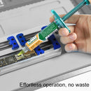BEST BST-012 Spring Return Force Iron Rod and Multi-class Universal Aluminum Alloy Syringe Push Rod For Solder Flux