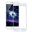 For Meizu MX6 Front Screen Outer Glass Lens(White)