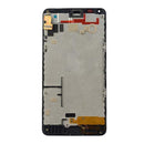 LCD Screen and Digitizer Full Assembly with Frame for Microsoft Lumia 640