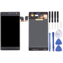 LCD Screen and Digitizer Full Assembly for Nokia Lumia 730(Black)