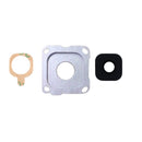 10 PCS Back Camera Bezel & Lens Cover with Sticker for Galaxy A8 (2016) / A810(Blue)