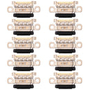 10 PCS Charging Port Connector for Xiaomi Mi CC9 / Mi 9