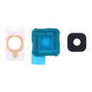 10 PCS Back Camera Bezel & Lens Cover with Sticker for Galaxy S6 Edge + / G9280
